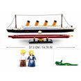 thumbnail image 4 of Sluban - Jeux de construction - Maquette de bateau Titanic - 481 pièces, 4 of 5