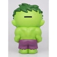 thumbnail image 2 of Hulk PVC Figural Bank, 2 of 2