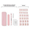 thumbnail image 4 of Dashing Diva GLAZE EXTENSIONS Starter Kit in Pale Blush, Short Squoval, Semi-Cured Gel Nail Lengthening Strips, Includes 30 Gel Strips and LED Lamp, 4 of 7
