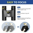 thumbnail image 4 of Ozark Trail 10X25 Pocket Binoculars for Kids and Adults, Bird Watching, Theater and Concerts, Hunting and outdoor sports, 4 of 7