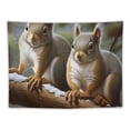 thumbnail image 5 of Orinice Little Squirrel Print Tapestry Wall Hanging Easy To Install Wall Blanket For Bedroom Bath Home Decor 40x60inch, 5 of 6