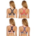 thumbnail image 2 of Just Intimates Racerback Sports Bra / Bras for Women (Pack of 4) (Pack 3, 36B), 2 of 3