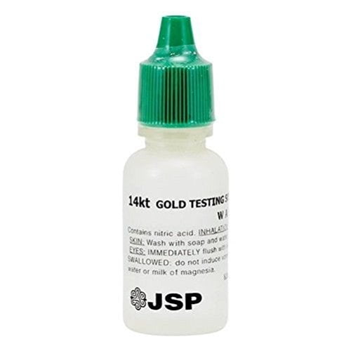fast and accurate results test solution JSP 14 carat Gold testing acid 