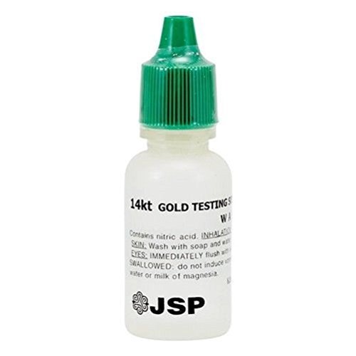Gold Testing Acid for 14K Gold, 14K gold testing acid solution, jsp