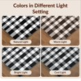 thumbnail image 7 of Design&I 6'x9' Washable Area Rug Balanced Grid Layout Crisp Checkerboard Fall Inspired Doormat for Living Room, Family Indoor, Oversized Skid-Resistant, 7 of 7