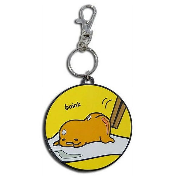 Key Chain - Gudetama - Boink Metal New ge48320