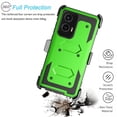 thumbnail image 5 of For Motorola Moto G Stylus 5G 2024 Case, Takfox Heavy Duty Rugged Defender Full Body Protection Phone Case Cover with Swivel Belt Clip Holster & Built in Screen Protector - Green, 5 of 8