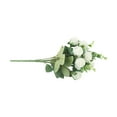 thumbnail image 3 of Simulation Flower Artificial Flower 10 Heads Bouquet Decorative Fake Flowers Flower Arrangement Arts For Wedding Party, 3 of 9