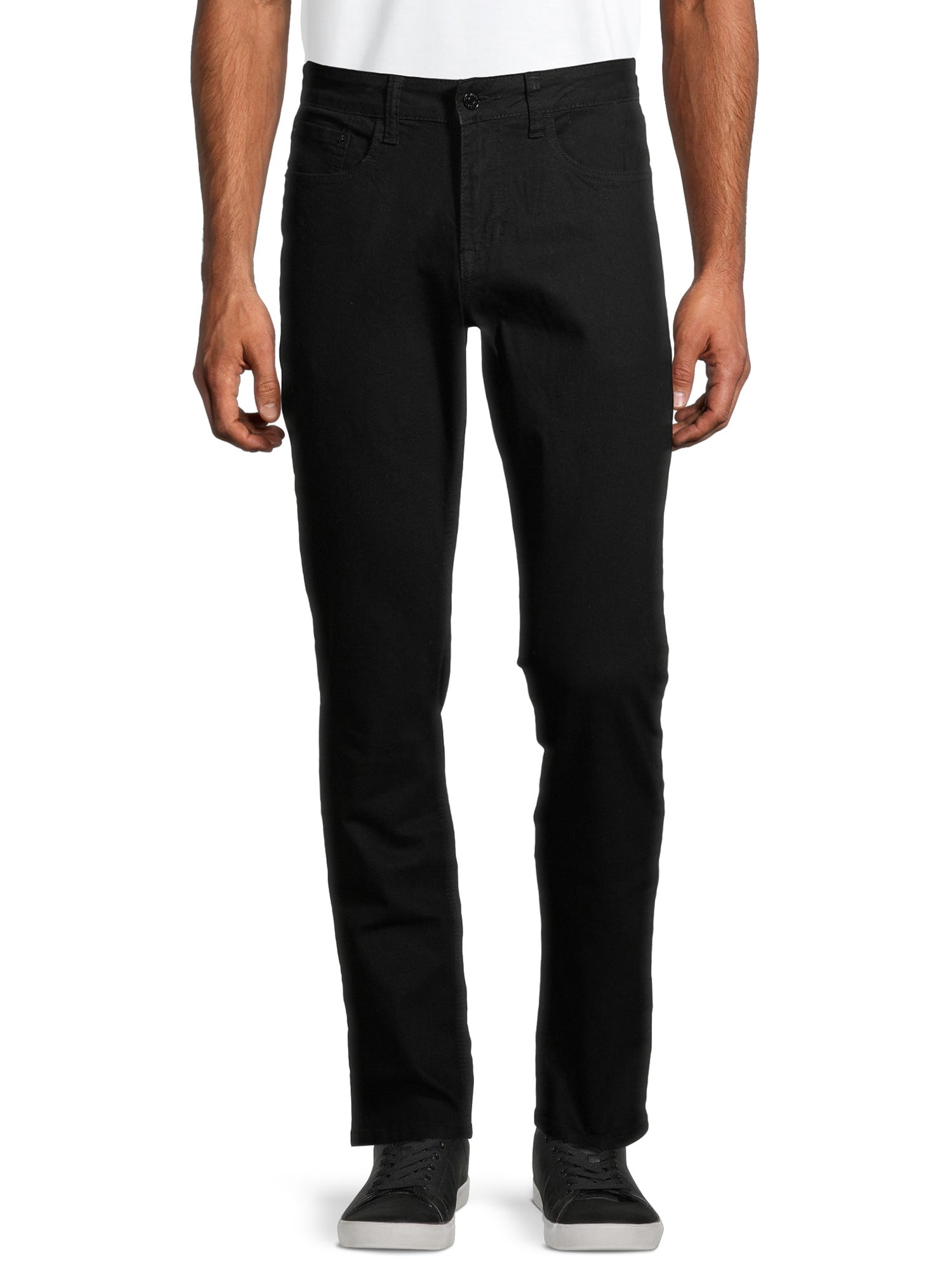 NWT Men's Black HAGGAR In Motion Straight Fit Performance Stretch Pants 36X32 