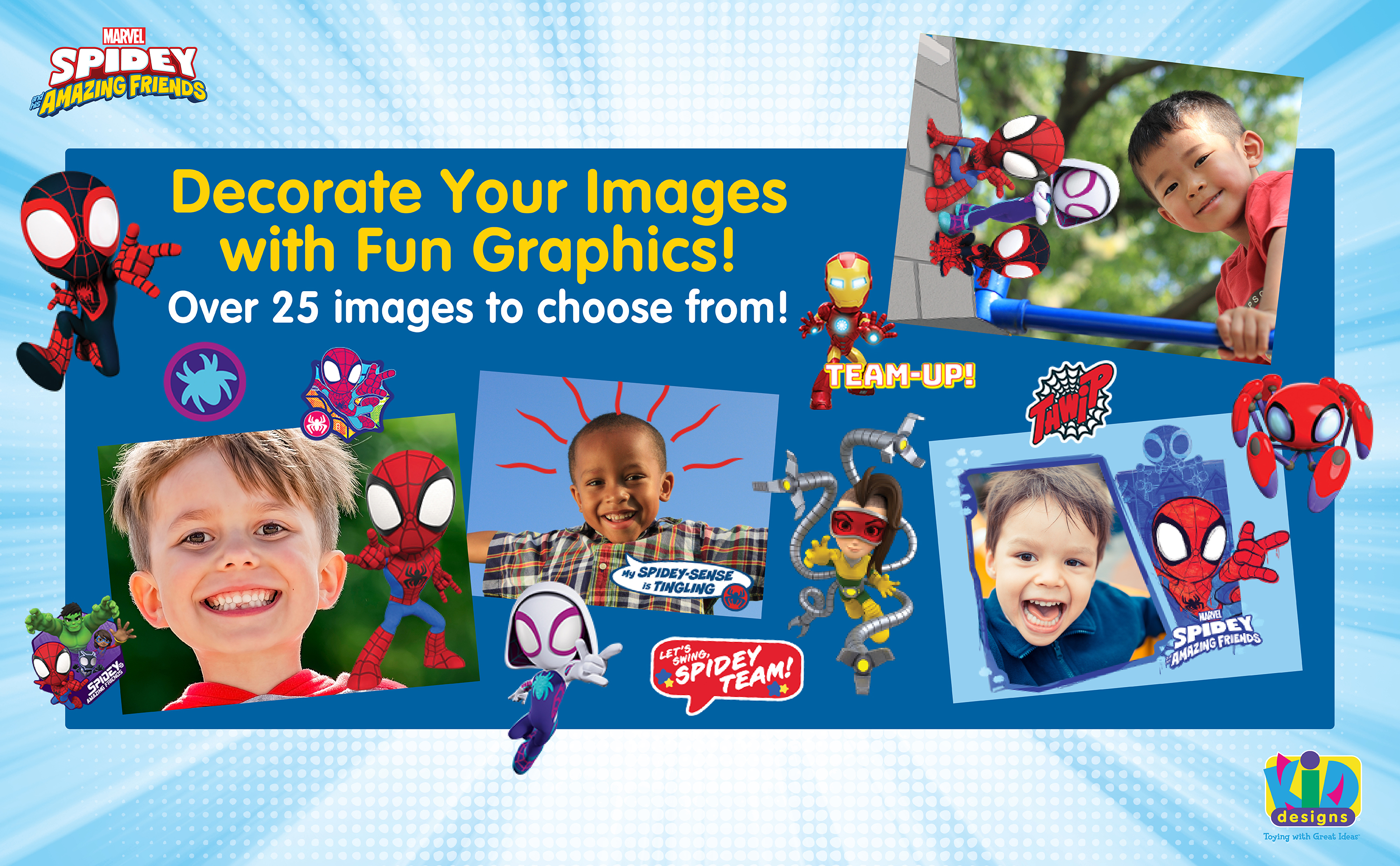 eKids Spidey Digital Kids Camera with SD Card and Video, Ages 3+ photo 6