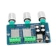 thumbnail image 4 of Placa amplificadora de potencia digital DC 12 V, placa amplificadora de potencia de subwoofer digital estéreo de 2,1 canales, 4 of 12