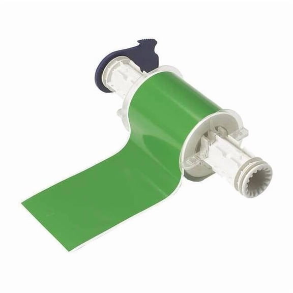 Brady Label Tape Cartridge, Green, Labels/Roll: Continuous 13542