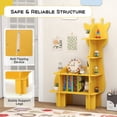 thumbnail image 5 of GVN Kids Bookcase Toy Storage Organizer with Open Storage Shelves-Giraffe, Toy Organizers and Storage for Kids, Boys, Girls, Nursery, 5 of 8