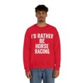 thumbnail image 4 of Horse Racing Sweatshirt, Gifts, Sweater Shirt, 4 of 9