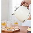 thumbnail image 3 of 220V Portable Electric Kettle 1.8L Stainless Steel Electric Tea Kettle Mini Household Water Boiler Home Kitchen Appliances, 3 of 5