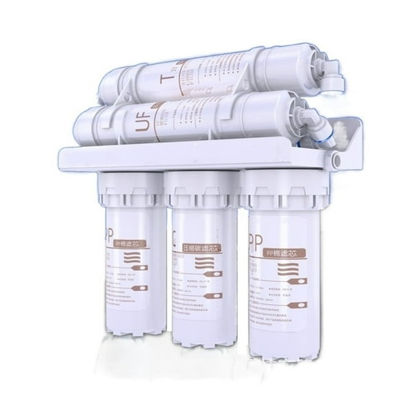 3+2 Water Filter System, 5 Stages Drinking Water Filter System Purification For Household Kitchen With Filter Cartridge Kit Ta ,Widely Used
