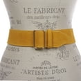 thumbnail image 2 of Women's 2" Wide High Waist Pull-Through Prong-less No Holes Plain Suede Dress Belt, 2 of 2