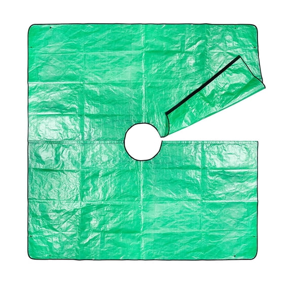 PPLoney Garden Pruning Tarpaulin with 12 Hole & Corner Buckles for Easy Leaf Collection and Trimming