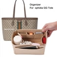 thumbnail image 2 of Organizador de bolso mediano GG compatible con Ophidia, inserto para Ophidia y protector de bolsa de fieltro personalizable, 2 of 5