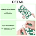 thumbnail image 4 of Floral Daisy Dish Drying Mat Microfiber Foldable Absorbent Rack Pad for Kitchen Counter Spring Summer 18x24 Inch, 4 of 5