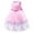 Pink, variant on piuwrlz Ones Piece Dress for Kid Girls Dress Mesh Yarn Flower Bow Knot Princess Skirt Sleeveless Dress Skirts One Piece Skirt Set Yellow Size 12M