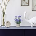 thumbnail image 2 of Flores artificiales, arreglos de lavanda de plástico en macetas para decoración (púrpura), 2 of 6