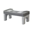 thumbnail image 2 of Toilet Step Stool – Squatting Potty Step Stool for Toilet Assistance, Detachable & Stackable Bathroom Step for Adults & Kids, Fits All Toilet Types, 2 of 5
