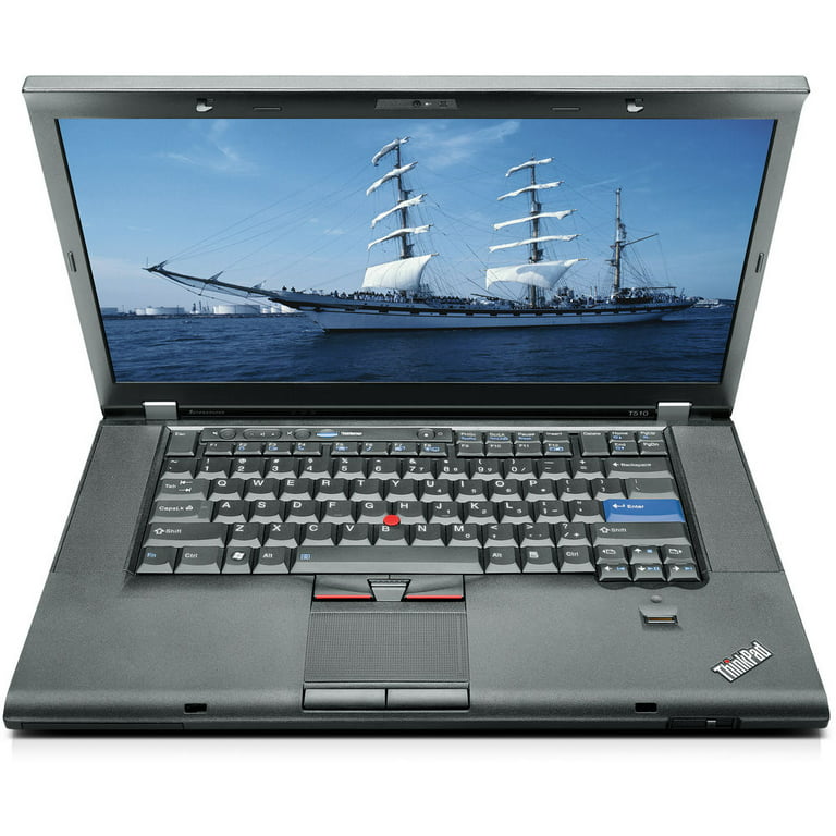 LENOVO Thinkpad T510 Laptop Computer, 2.60 GHz Intel i7 Dual Core
