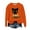 Orange-Halloween Shirts, variant on Inverlee Halloween Sweatshirts Women Funny Pumpkin Ghost Graphic T-shirt Loose Fit Crewneck Sweatshirt Long Sleeve Dressy Casual Pullover Tops Halloween Clothes