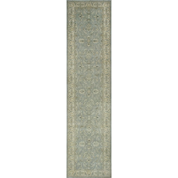 Yousafi Celestit Ivory/Lt. Grey Runner, 3'11" x 16'2"