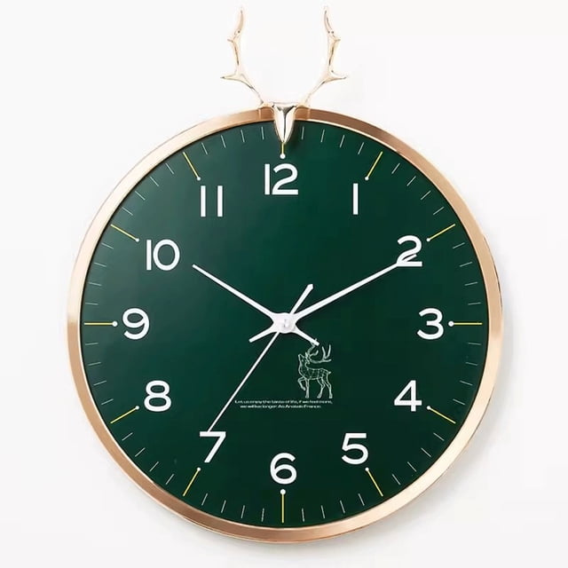 Wall Clock High-end Luxury Quartz Clock, Suitable for Living Room, Study, Bedroom.