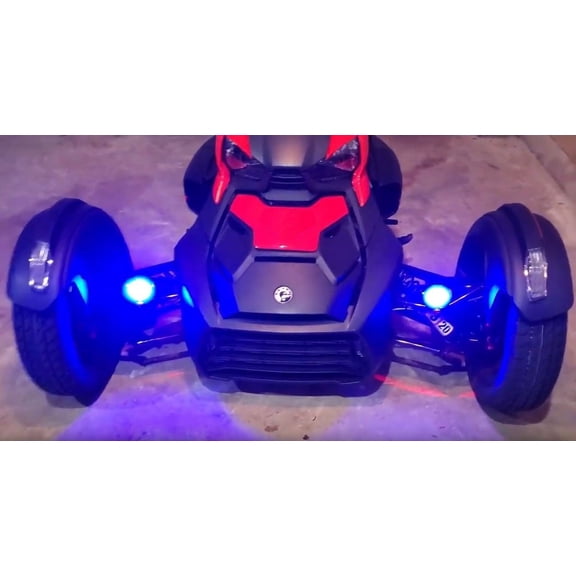 For Blue LED Auxiliary Fog Driving Lights for Can-Am Spyder Roadster FS RT RS ST