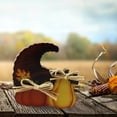 thumbnail image 3 of Halloween Ornamento de Madera Figurine Bumper Artesanía de Sombrero Zulema Decoraciones de Acción de Gracias, 3 of 7