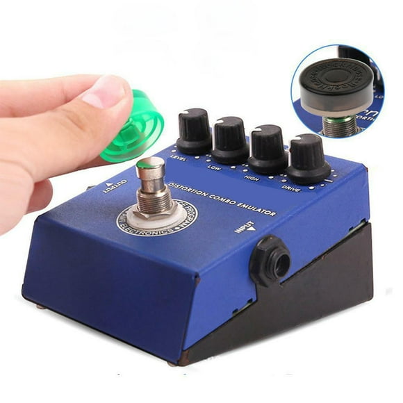 Volkmi Electric guitar single-block effector step on the nail cap foot nail cap step on the nail cover protection step on the nail 3 sets of 3 sets