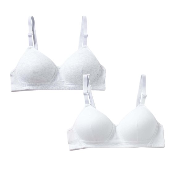 Girls Underwear Sports Bra For Teen Girls Non Padded Wirefree Bralette Comfortable Seamless Everyday Wear Lightweight Soft Breathable Support