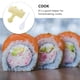 thumbnail image 2 of 1 juego de rodillos de sushi caseros, rodillos Kimbap para rollos de arroz, 2 of 7