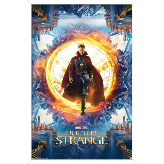 Marvel Cinematic Universe - Doctor Strange - Portal Wall Poster, 22.375" x 34", Framed
