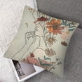 thumbnail image 7 of Mid Century Pillow Covers&nbsp;Set of 2, Abstract Face Throw Boho Decorative Minimalist Woman Body Line Pillowcase Floral Plants Cushion Case for Home Outdoor Yard Abstract Line Woman, 7 of 7