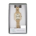 Time and Tru Adult Female Analog Watch in One Size Color Gold (42025WML