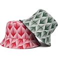 thumbnail image 3 of CoCopeaunts Summer Collapsible Bucket Hat for Men Outdoor Sunscreen Lightweight Packable Fisherman Hat Rolled Up Women Basin Cap, 3 of 8