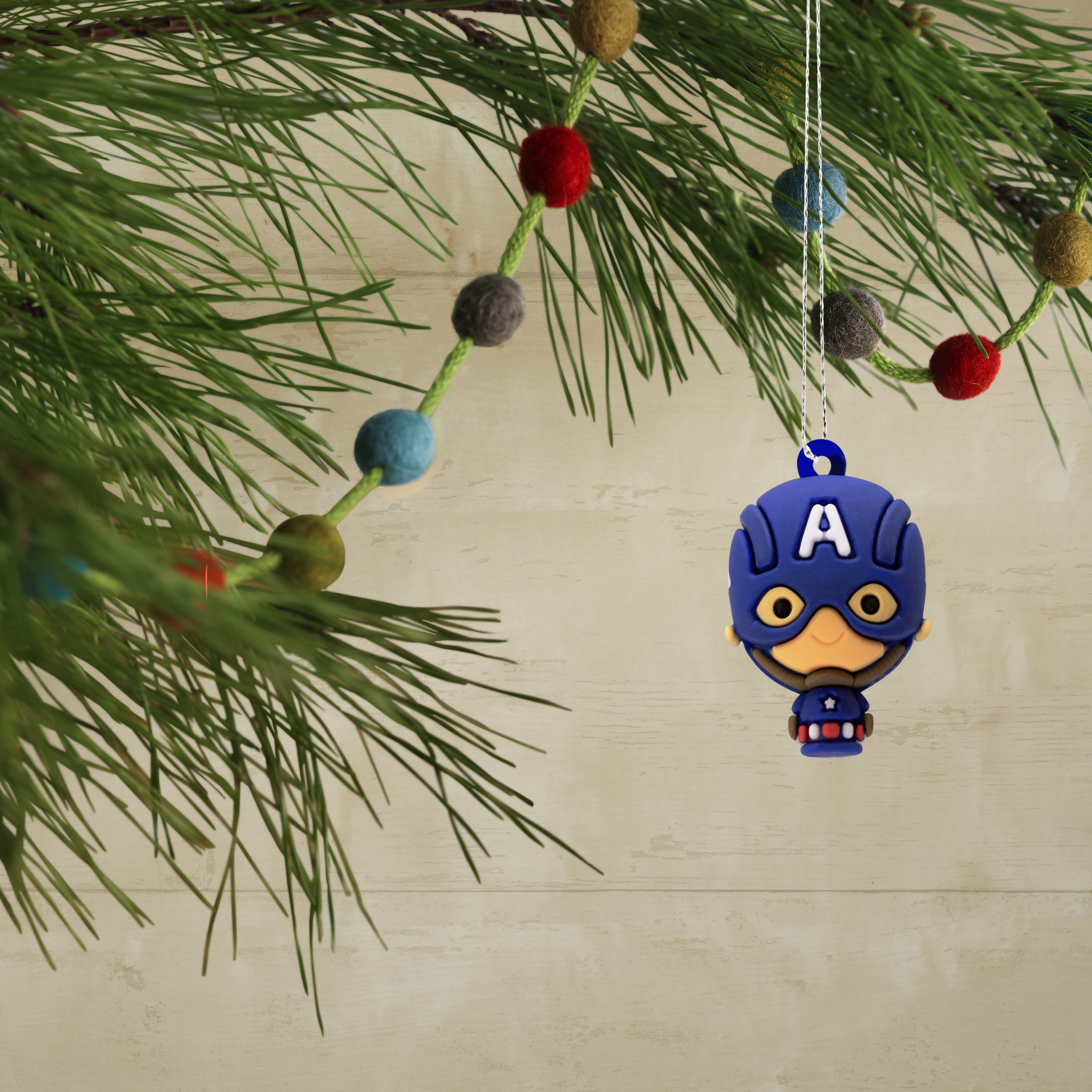 Hallmark Mini Ornaments (Marvel Super Heroes, Shattrprf), Set of 6, 1 Count
