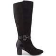 thumbnail image 2 of Karen Scott Womens Isabell Faux Leather Embossed Knee-High Boots, 2 of 3