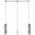 thumbnail image 2 of WYZZHY Pull Down Wardrobe Rail With Soft Return - Adjustable Closet System (830-1150mm), 2 of 9
