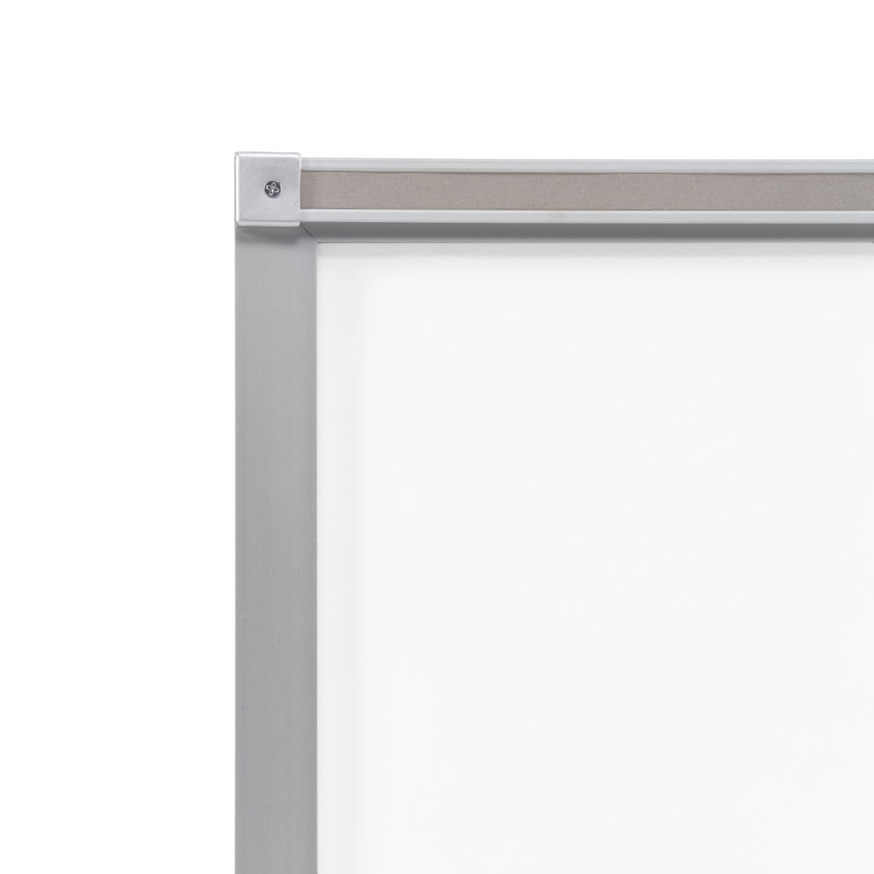 Marsh Pro-Lite 48x72 White Porcelain Markerboard, Standard Aluminum Trim