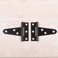 thumbnail image 5 of Jiandong door hinges 4Pcs Zinc Coating T Hinges for Barn and Shed Doors (2 Inch)(1.97X1.77X0.59Inch), 5 of 10