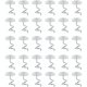 thumbnail image 1 of 30 alfileres giratorios con cabezales transparentes para coser fundas de tapicería y faldas de cama, embellecedores de sofás y sillas TUNC Sencillez, 1 of 5