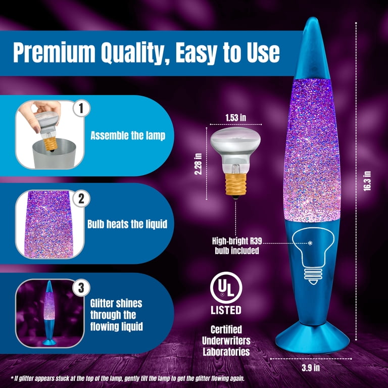 JAMBO 16 Beautiful Lamp- Purple with White/Pink Wax, Relaxing Liquid Lamp for Living Room Office Bedroom Adults Teens Kids, Magma Light, Night Light Nightlight, Home Decor JAMBO 16 Beautiful Lamp- Purple with White/Pink Wax, Relaxing Liquid Lamp for Living Room Office Bedroom Adults Teens Kids, Magma Light, Night Light Nightlight, Home Decor
