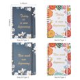 thumbnail image 2 of Cuaderno A5, diario escolar, 2022, cuaderno con horario diario, 186 páginas Eccomum A5 Bobinas Diario, 2 of 7
