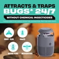 thumbnail image 3 of STEM Flying Insect Fan Trap, Rechargeable, Portable Indoor & Outdoor Mosquito, Gnat and Fruit Fly Trap with Timer, Pet-Friendly, Starter Kit Includes 1 Device + 5 Glue Traps, 3 of 14
