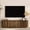 66.9" Brown A, variant on Hemvt 66.9" Farmhouse TV Stand for TVs Up to 75" with Sliding Doors, Wood Entertainment Center with Adjustable Shelves, Fluted Media Console Table for Living Room, Brown
